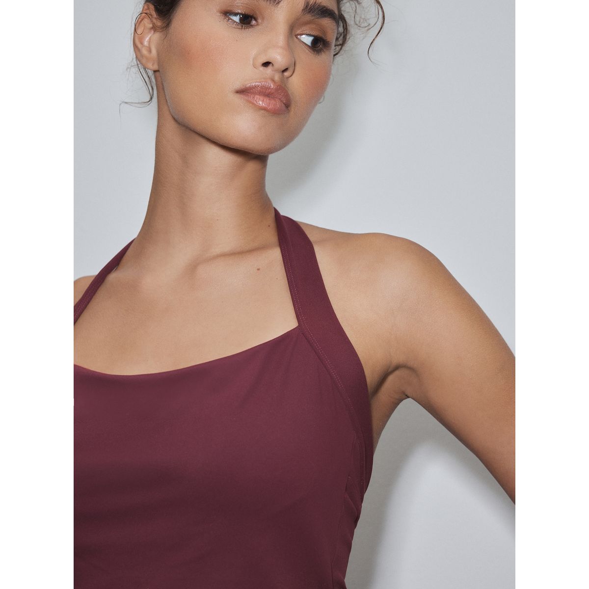 Top active dos nu rouge bordeaux, NEXT