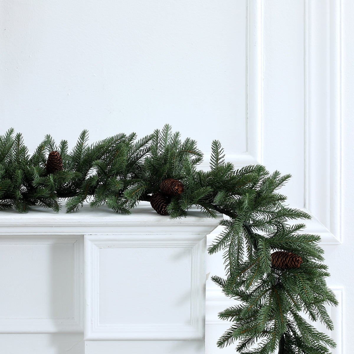 Guirlande de pin de noël artificielle L180 vert, SIA