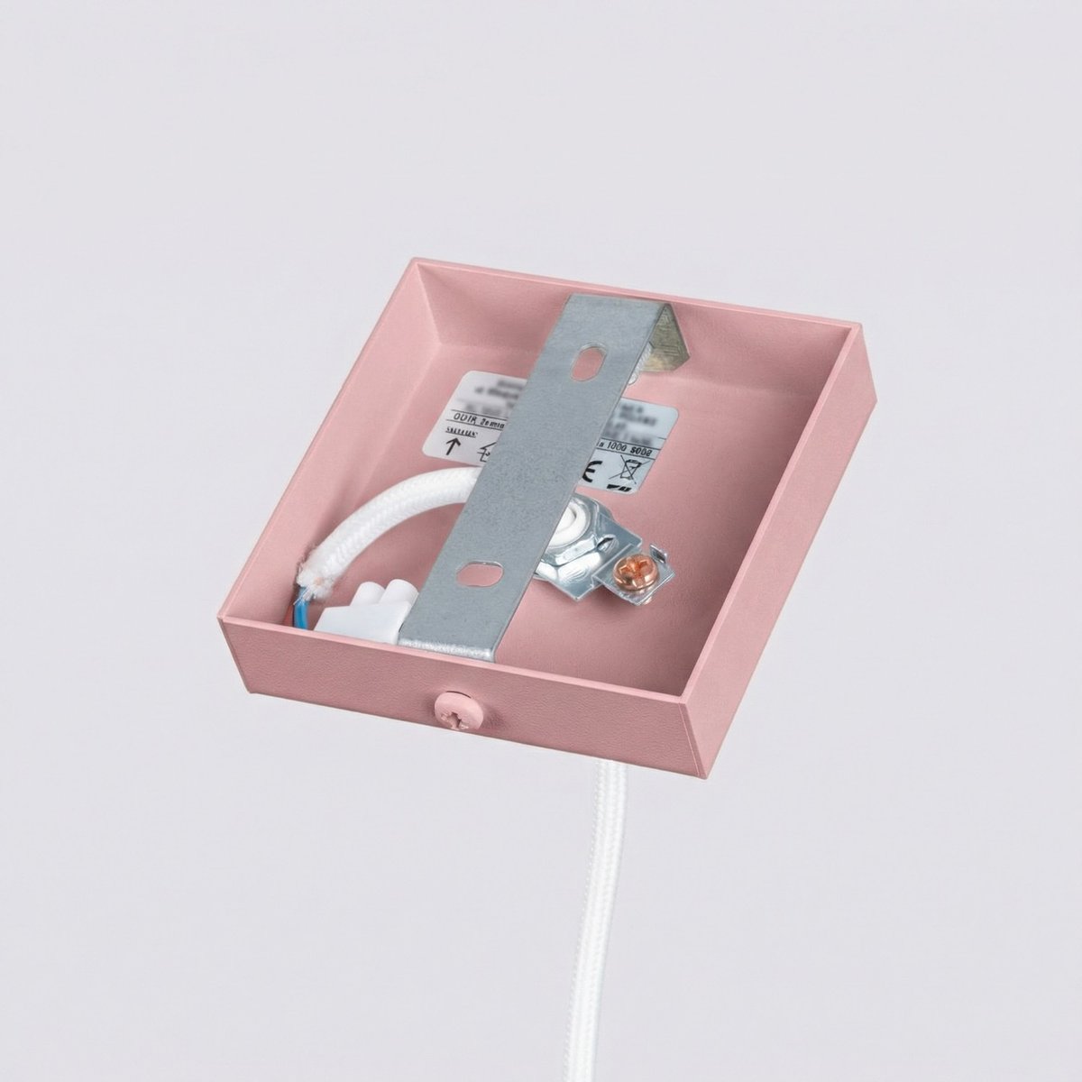 Suspension Aluminium Rose GU10 1 KARBON rose, EDEN