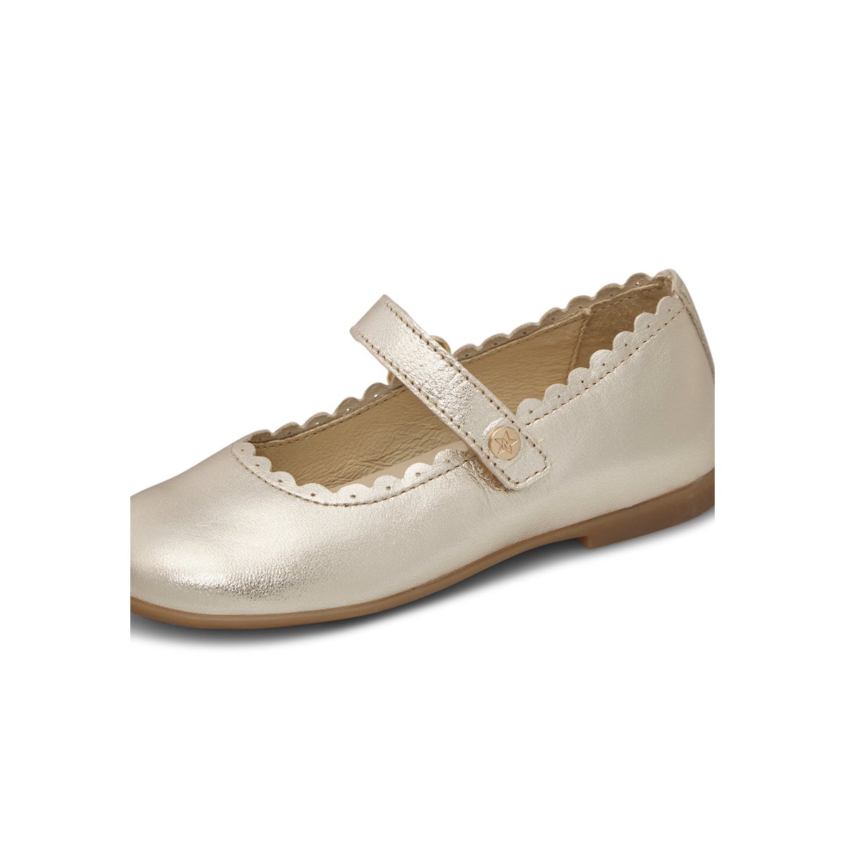 Ballerines en cuir JELKI 2 platine-, NATURINO