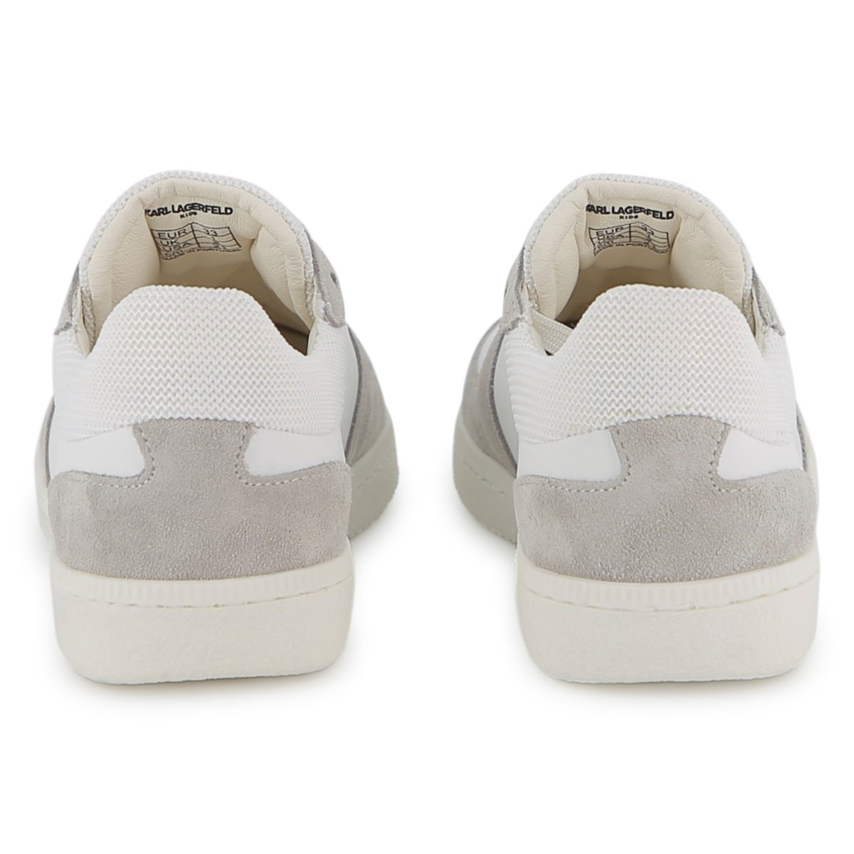 Panier à lacets blanc, KARL LAGERFELD KIDS