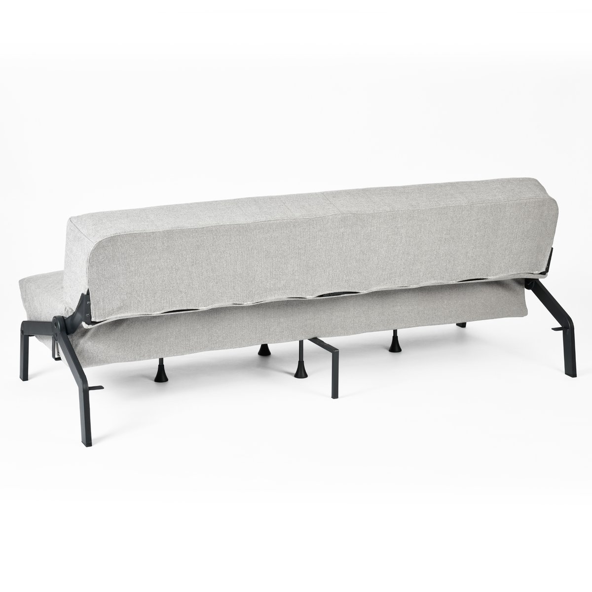 Canapé convertible 3 places confortable style moderne, UNITY gris, MEUBLES COSY