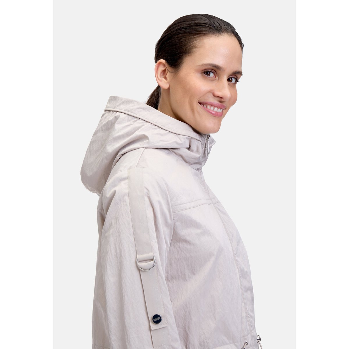 Veste outdoor à capuche chateau gray, BETTY BARCLAY