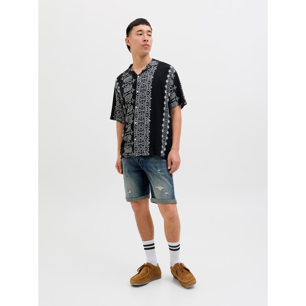 Short En Denim bleue - blue denim 1, JACK & JONES