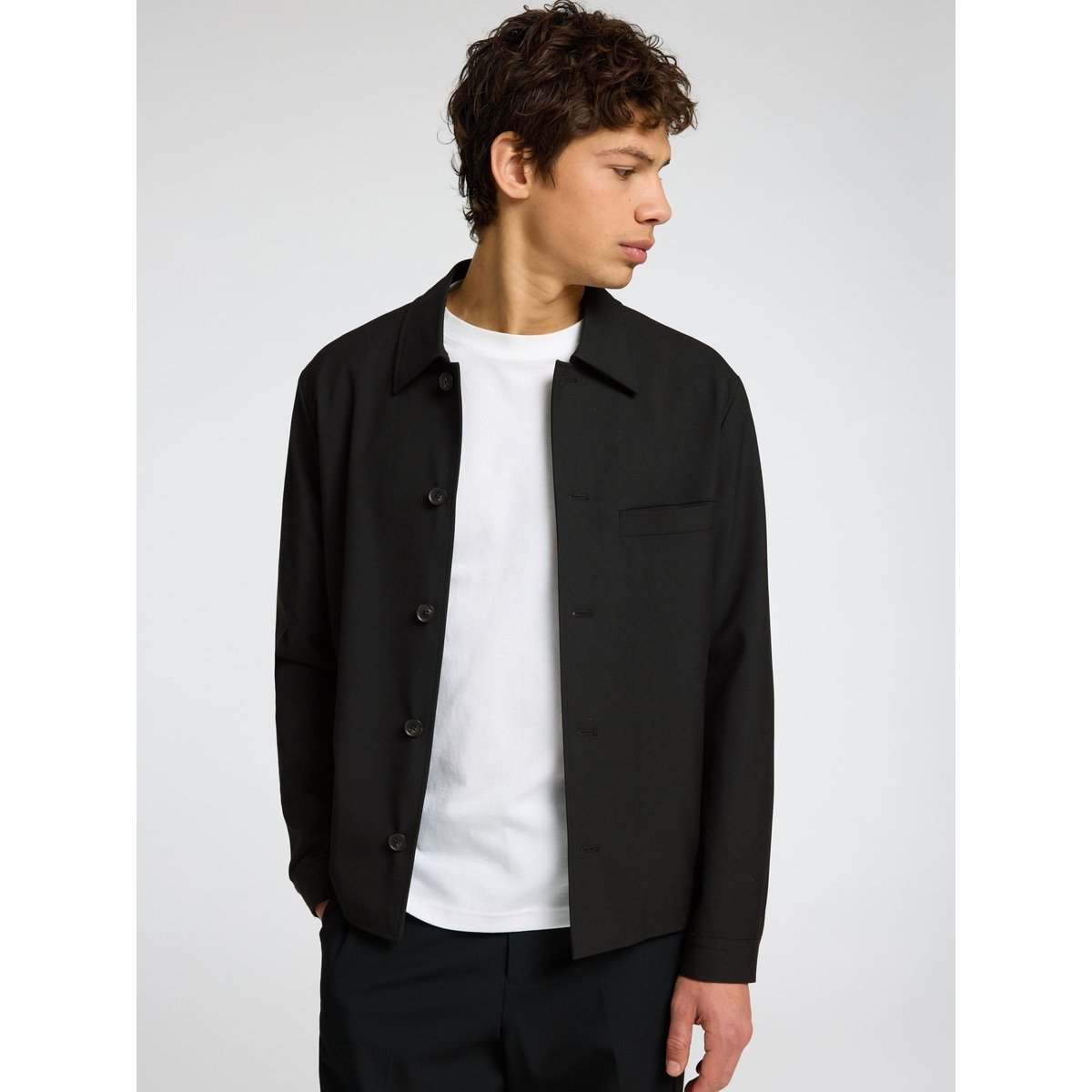 Surchemise black, SELECTED