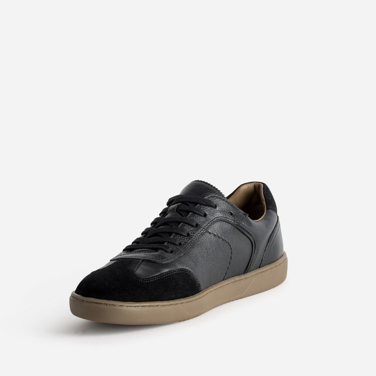 Basket en cuir PATRICIO noir, ERAM
