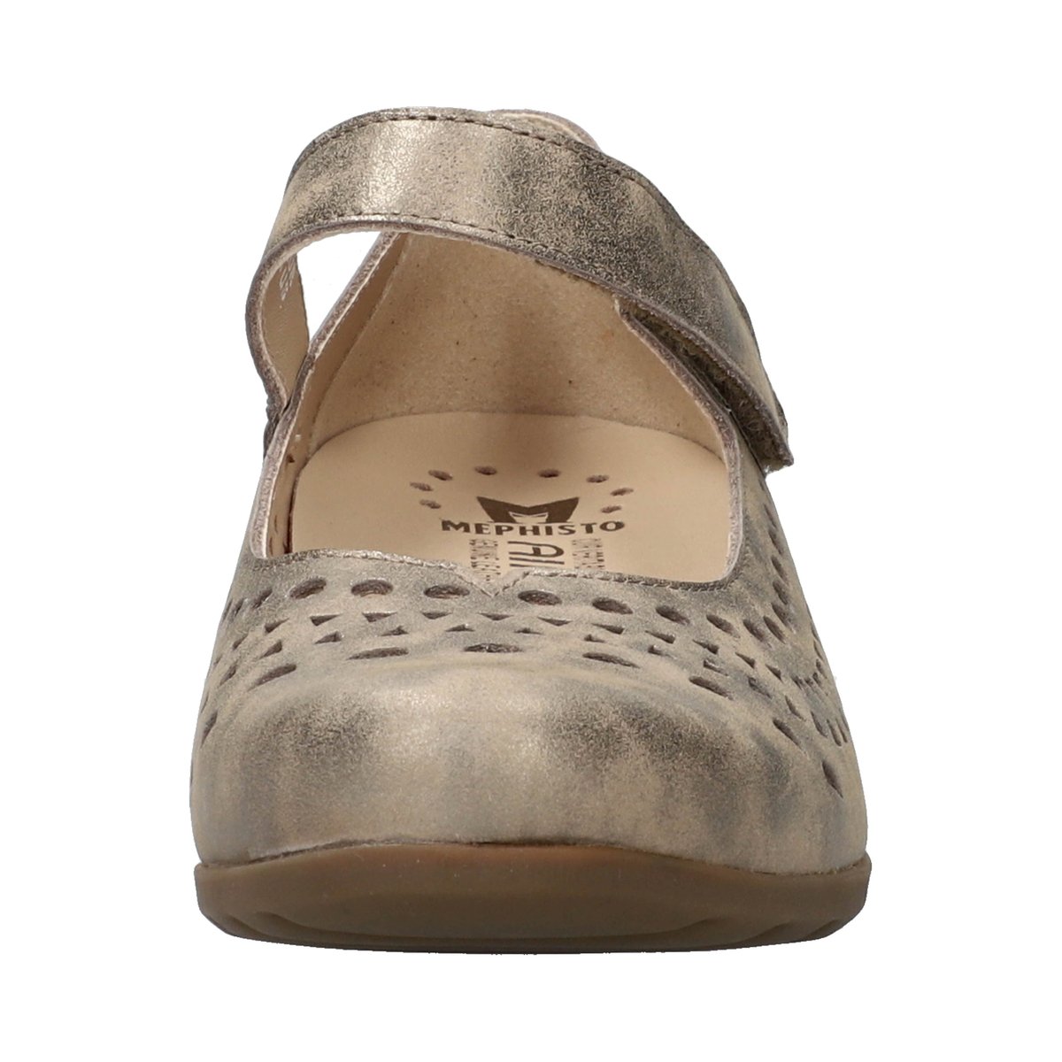 Ballerines en cuir GILIA PERF taupe foncé 5142, MEPHISTO