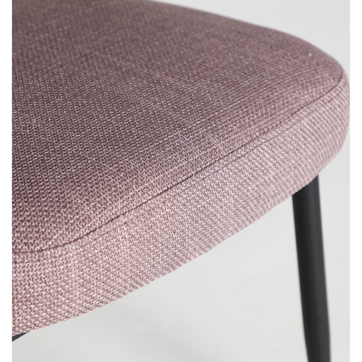 Chaise contemporaine collection merano mûre effet marbré et noir, RECOLLECTION