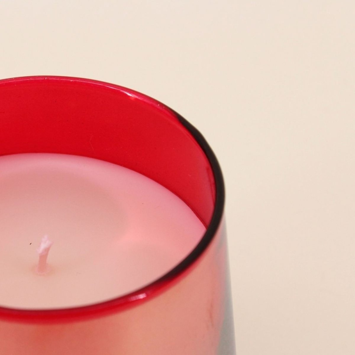 Bougie parfumée verre lustré 480g, boite cadeau rouge, ORNAMI