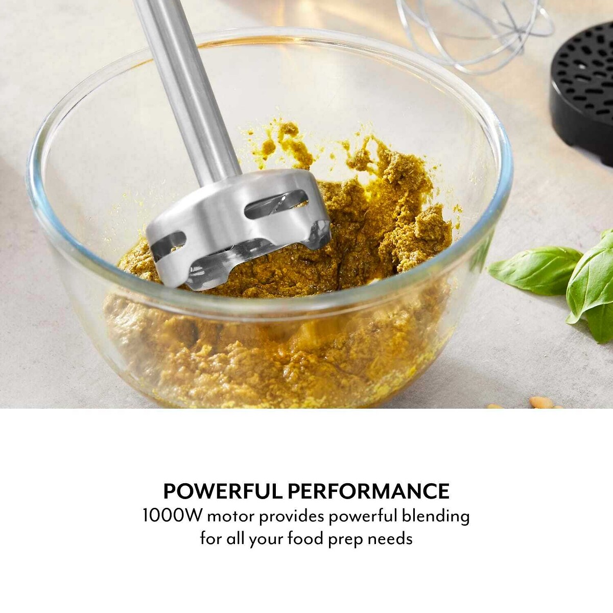 SLT Core Digital 5-in-1 Hand Blender black, SUR LA TABLE