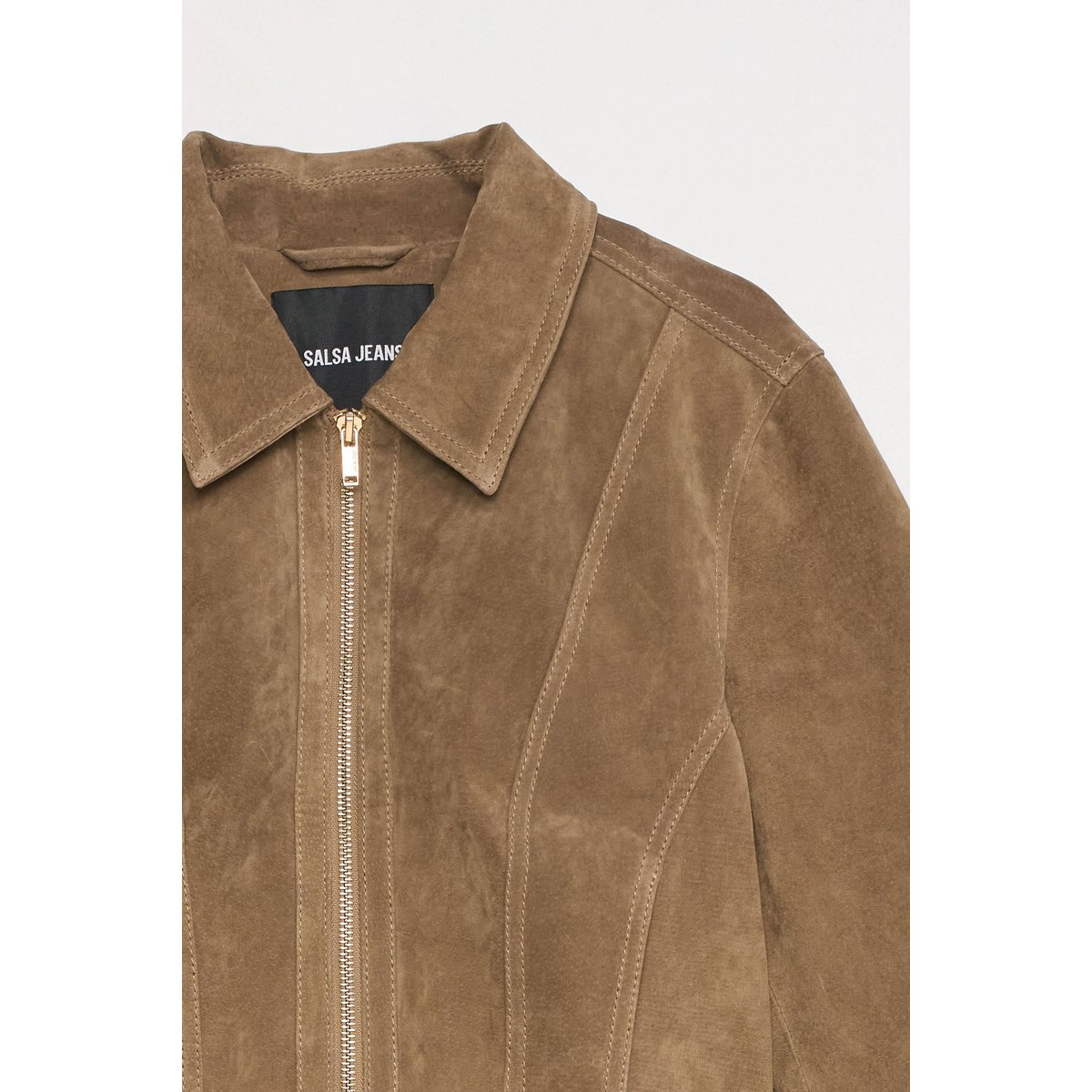 VESTE EN CUIR beige, SALSA JEANS