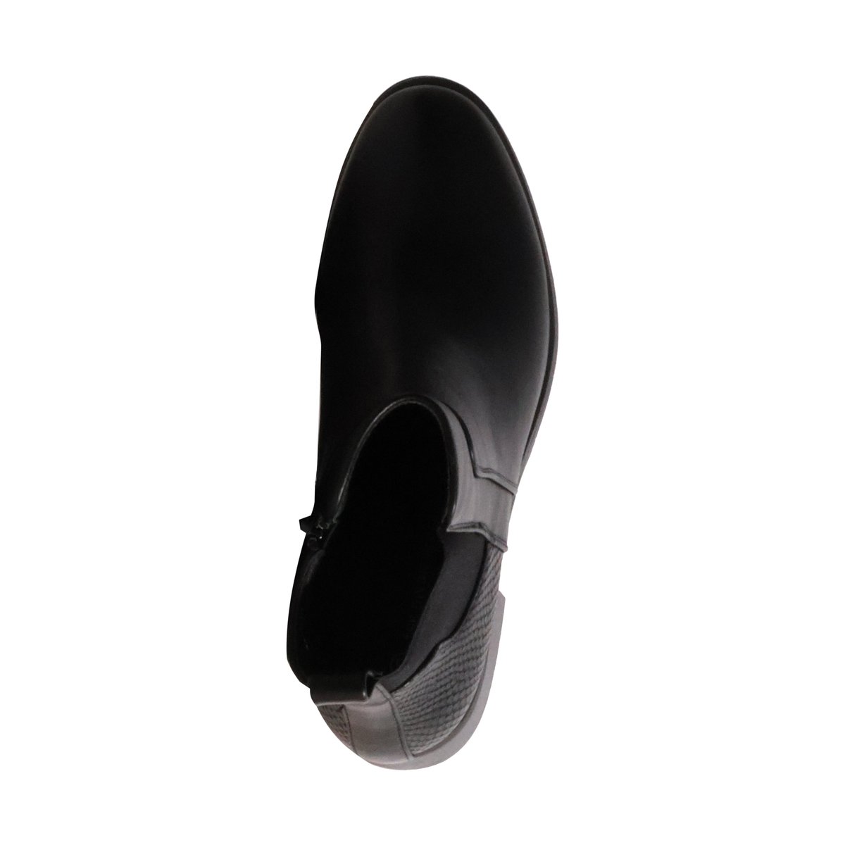 Bottines à Zip noir, THE DIVINE FACTORY