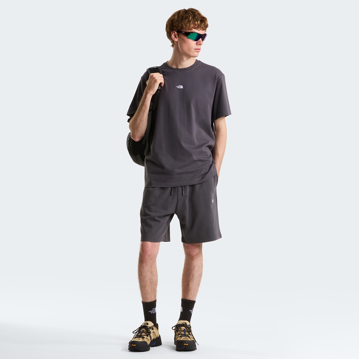 Shorts in French Terry antracite, THE NORTH FACE