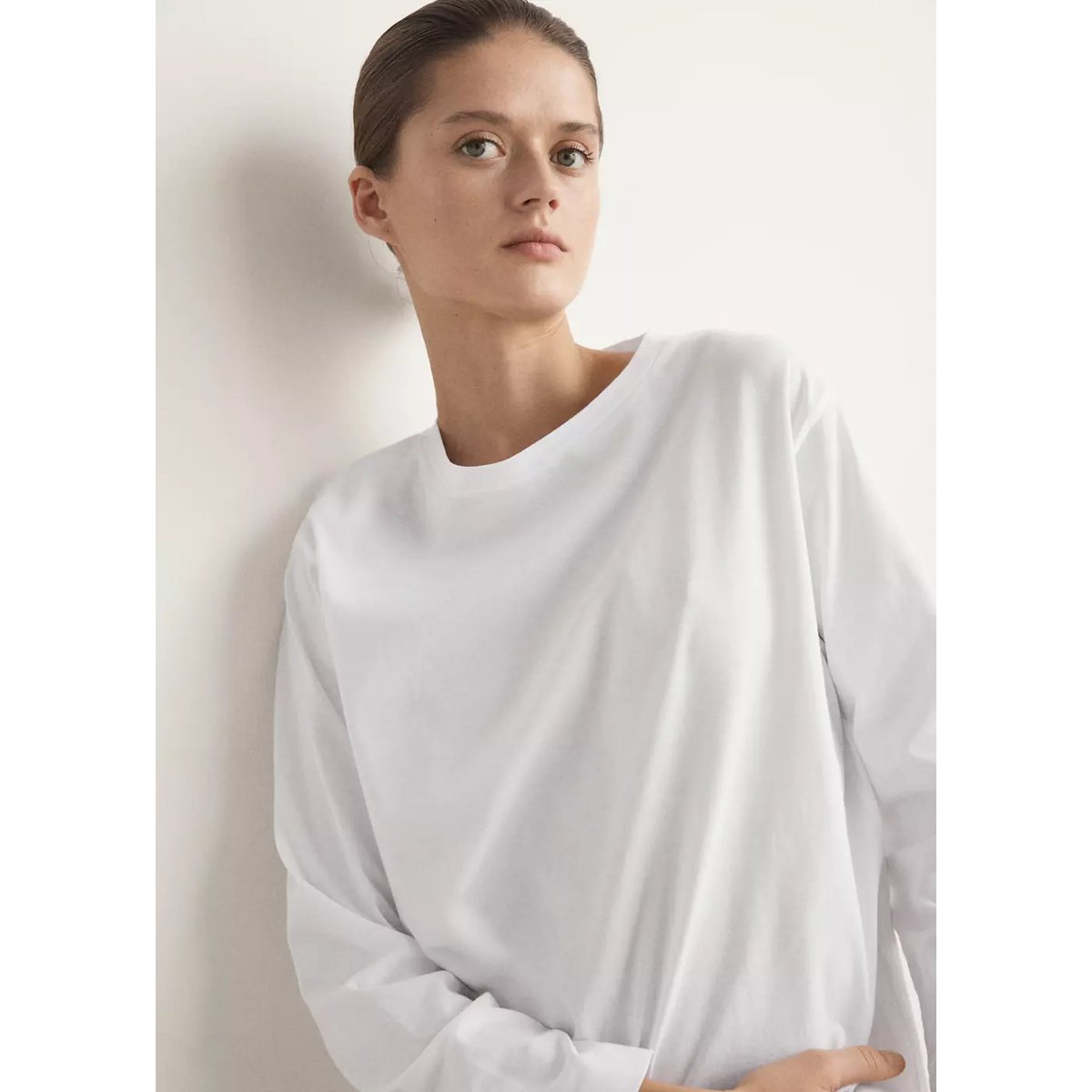 Pyjama deux pièces rayures coton gris, MANGO