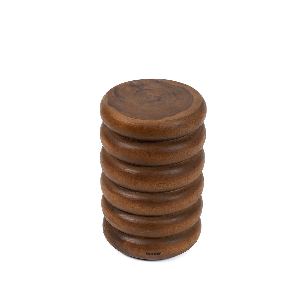 Tabouret en suar UMIKO beige, BAZAR BIZAR