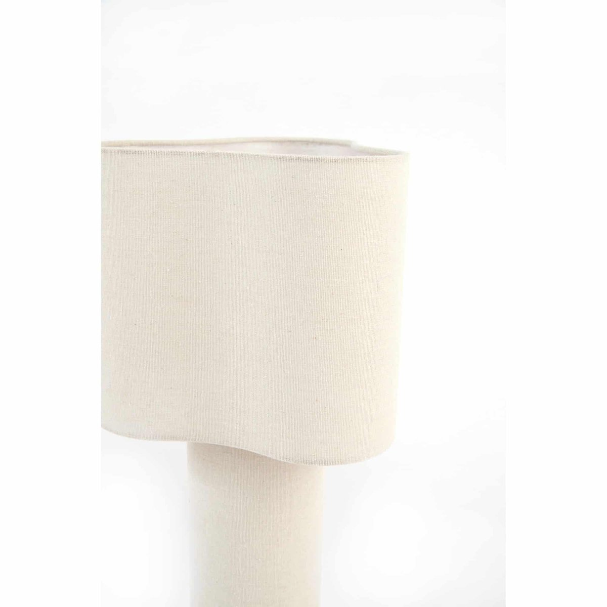 Lampe De Table Textile BRANY naturel, LIGHT & LIVING