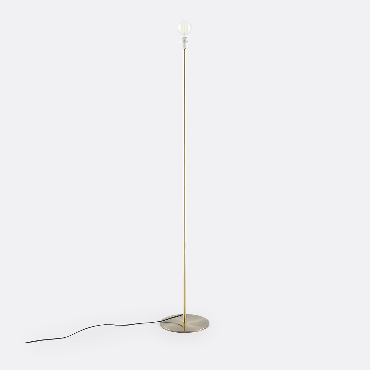 Pied de lampadaire en métal fer, HIBA laiton, LA REDOUTE INTERIEURS