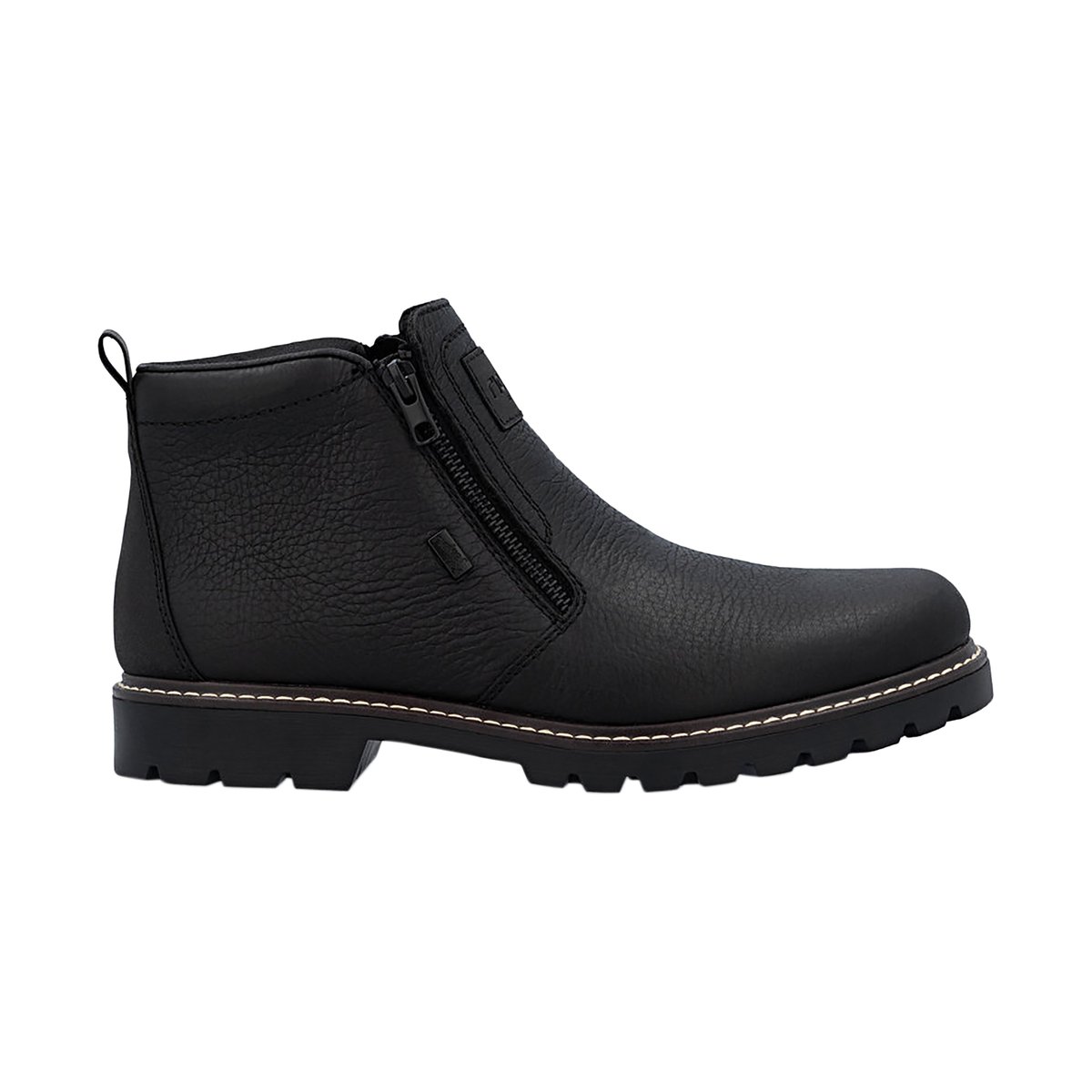 Boot Cuir Michigan noir, RIEKER