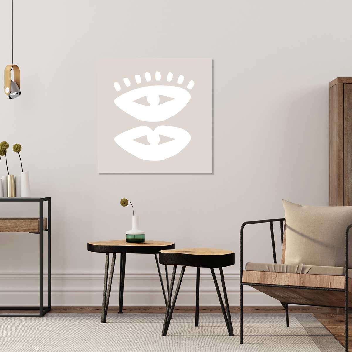 Tableau read my lips tableau alu dibond, HEXOA
