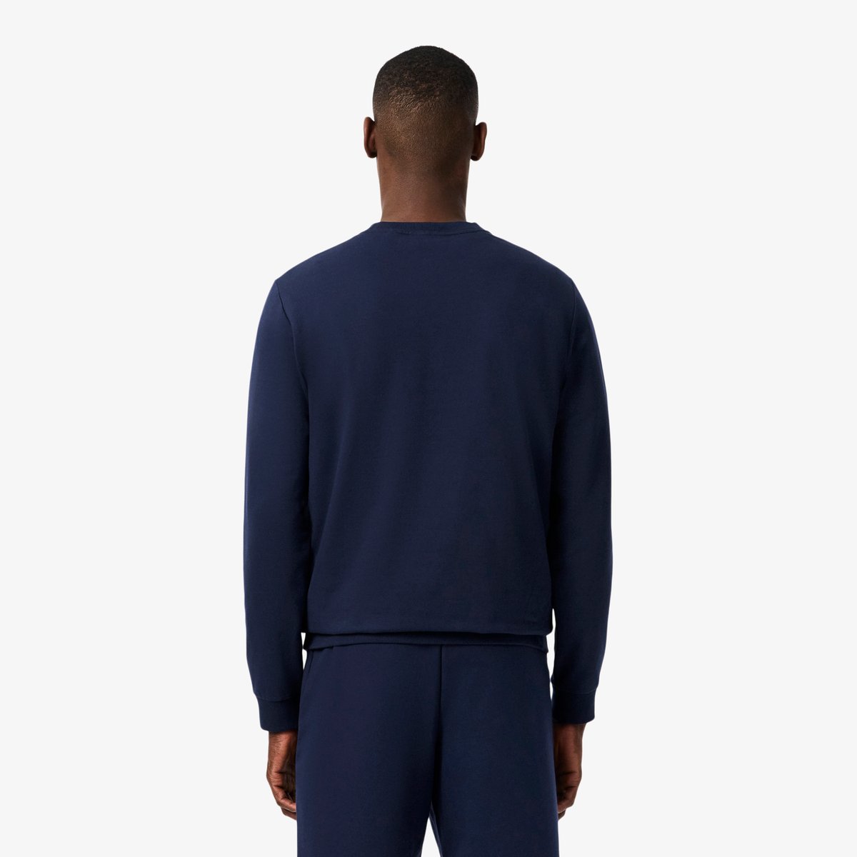 Sweatshirt d'intérieur en molleton bleu-525, LACOSTE