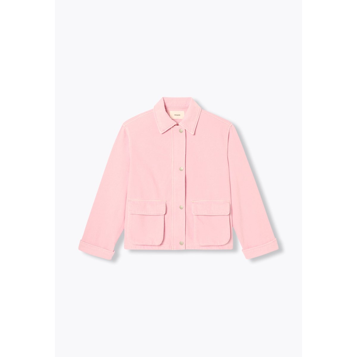 Veste workwear en jean rose, PROMOD