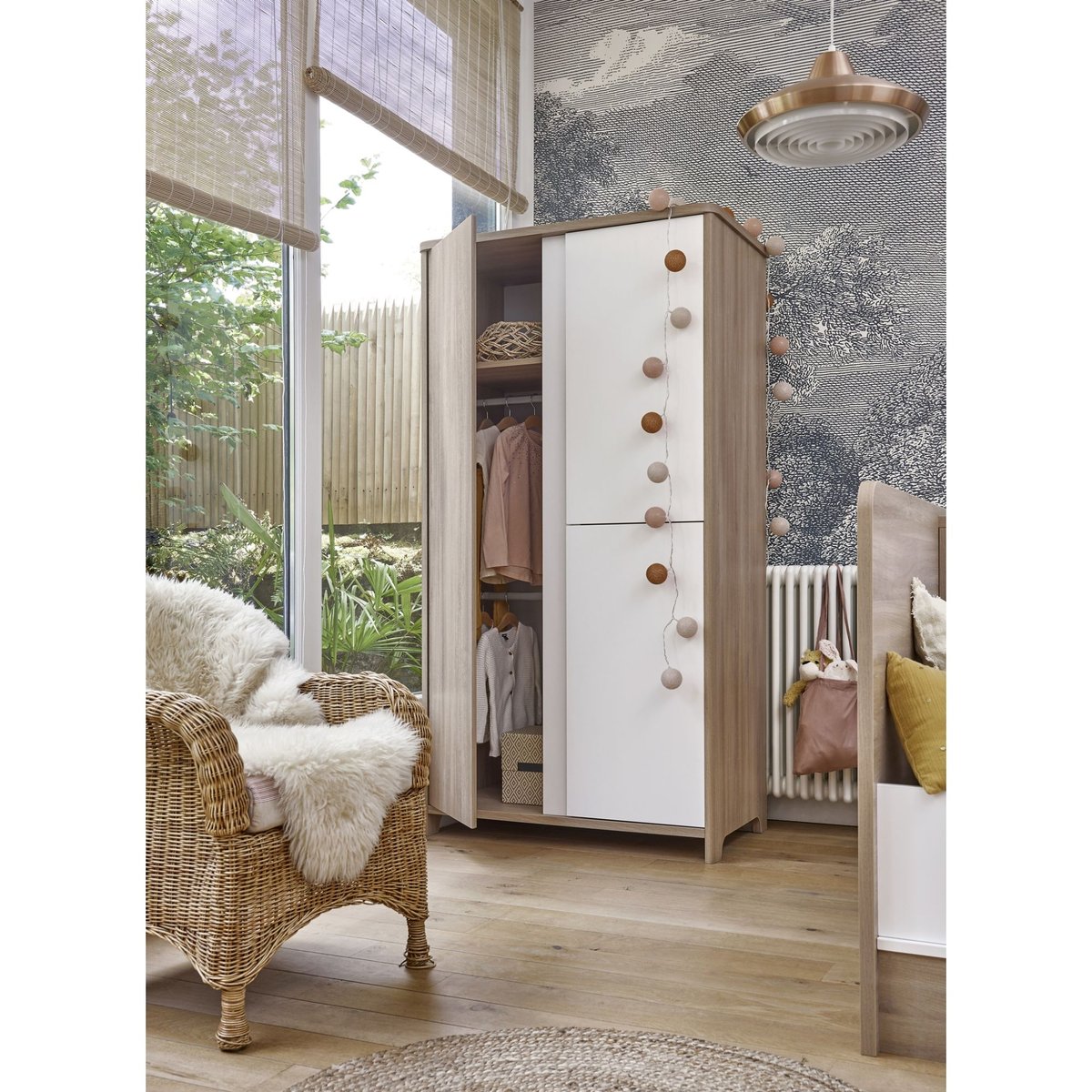 Armoire  3 portes SACHA beige, GALIPETTE