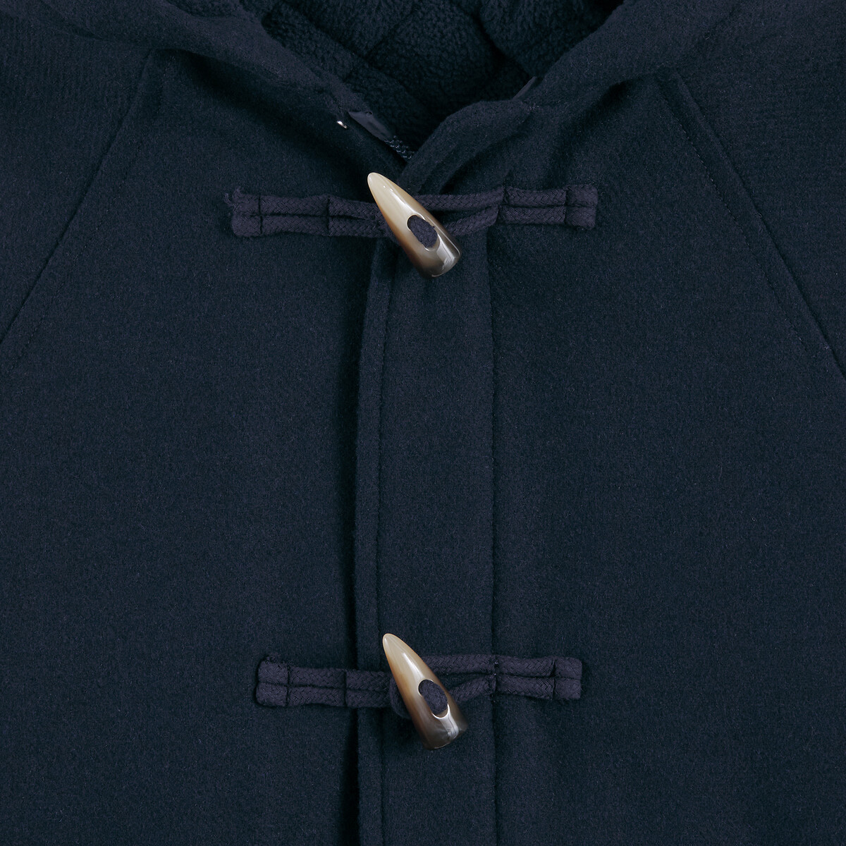 Duffle-coat chaud à capuche bleu marine, LA REDOUTE COLLECTIONS
