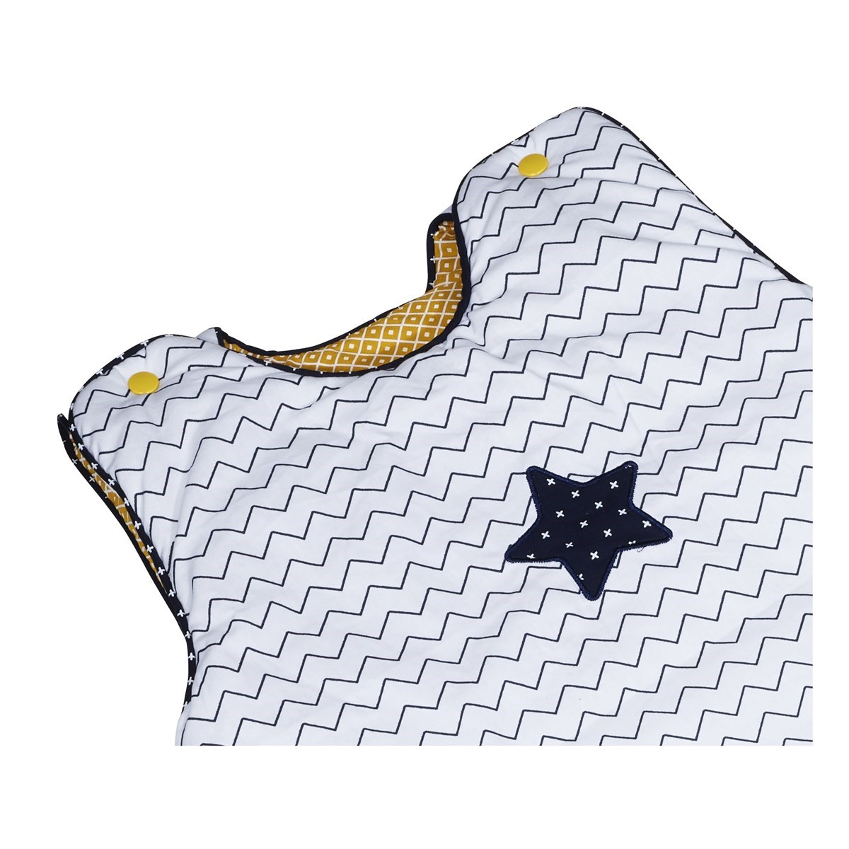 Gigoteuse en coton blanc, SAUTHON