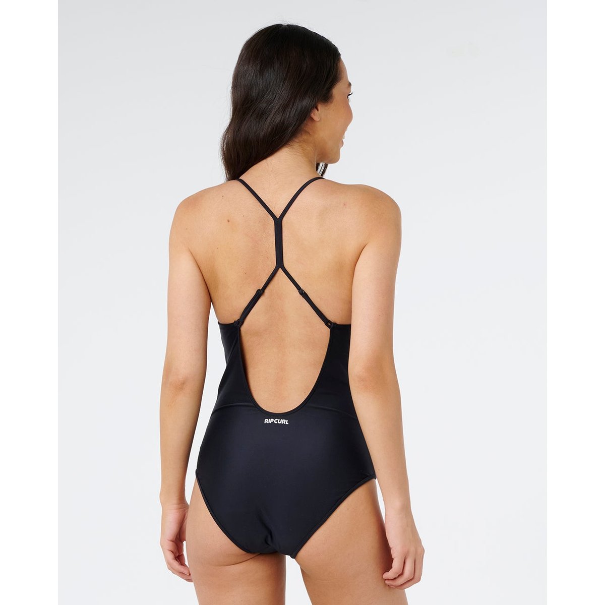 Maillot de bain une pièce CLASSIC SURF noir, RIP CURL