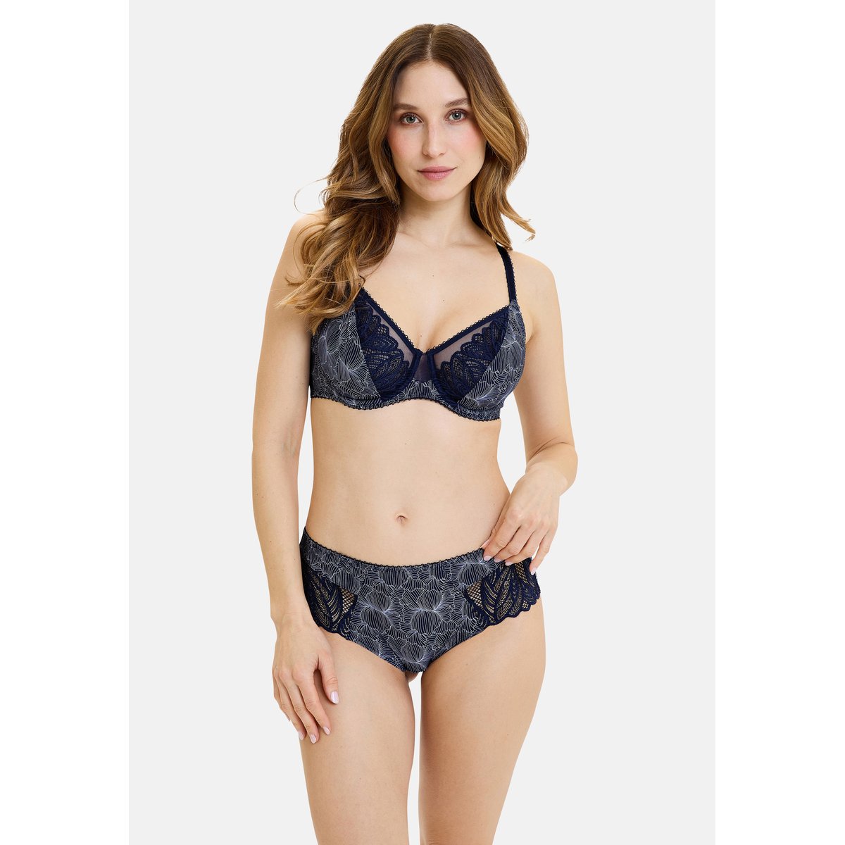 Shorty SABRINA corail marine, SANS COMPLEXE