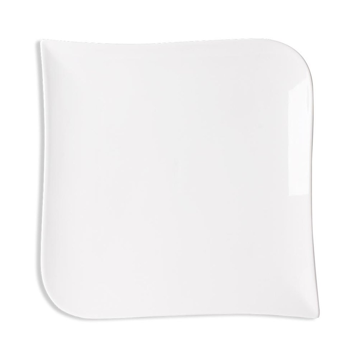 Assiette plate Melody (lot de 6) blanc, TABLE PASSION