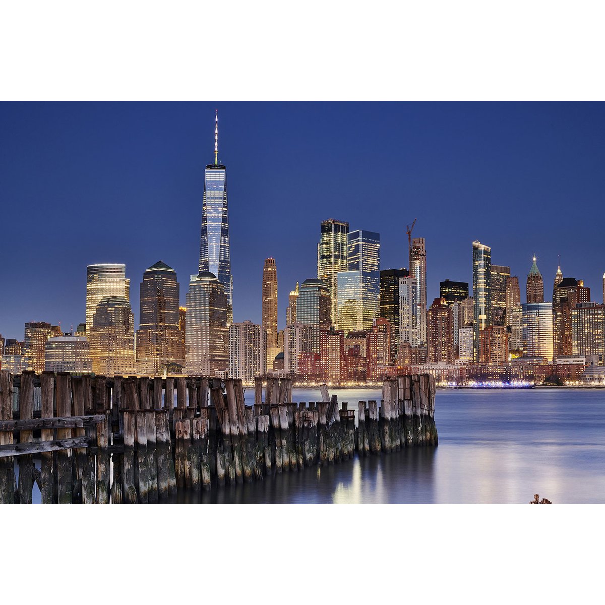 Tableau Manhattan skyline tableau alu dibond, HEXOA