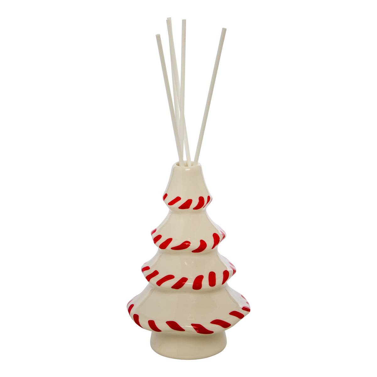 Diffuseur de parfum en céramique sapin 100 ml blanc, FEERIC LIGHTS & CHRISTMAS