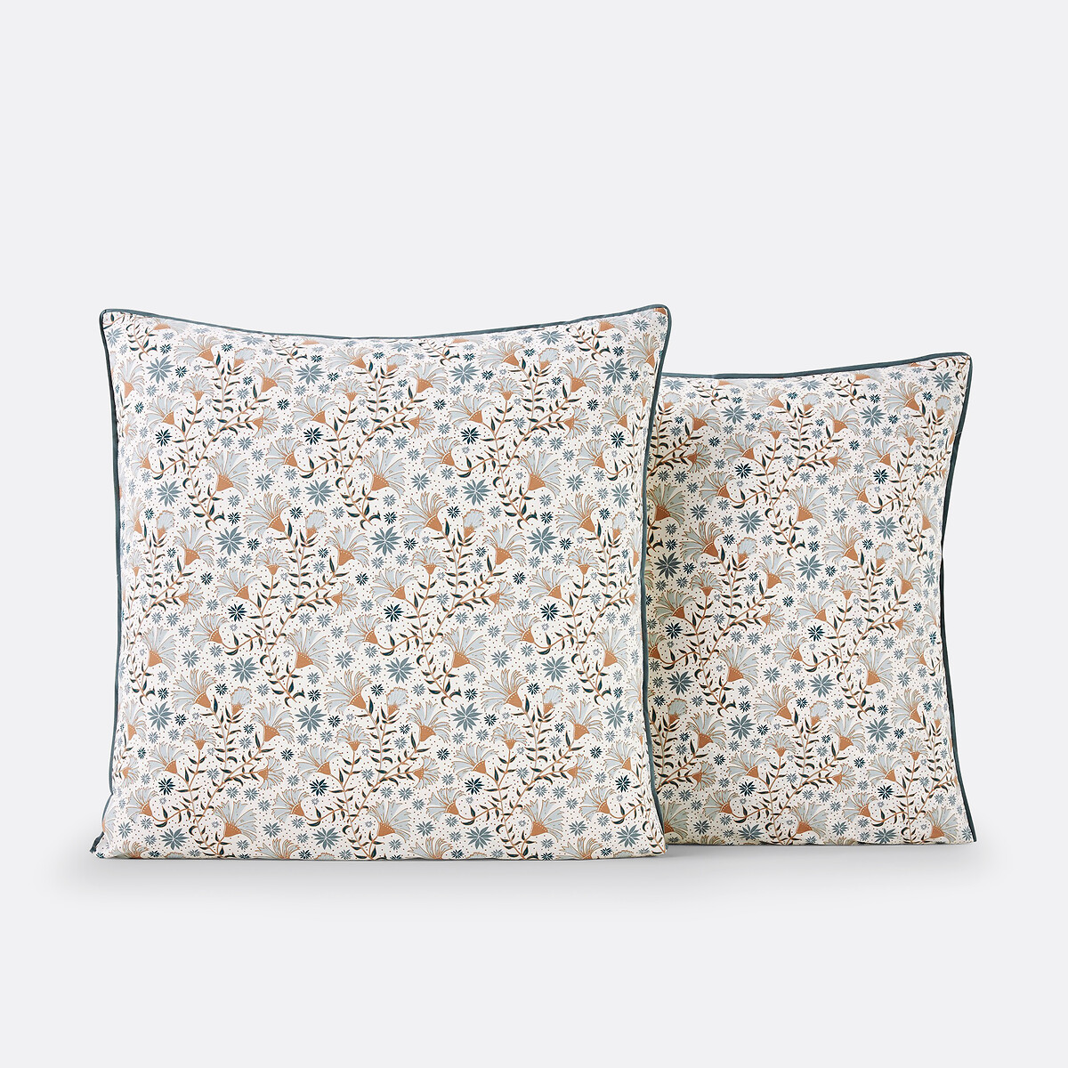 Taie d'oreiller percale de coton, imprimé fleurs, Kalyan imprimé fleurs, LA REDOUTE INTERIEURS