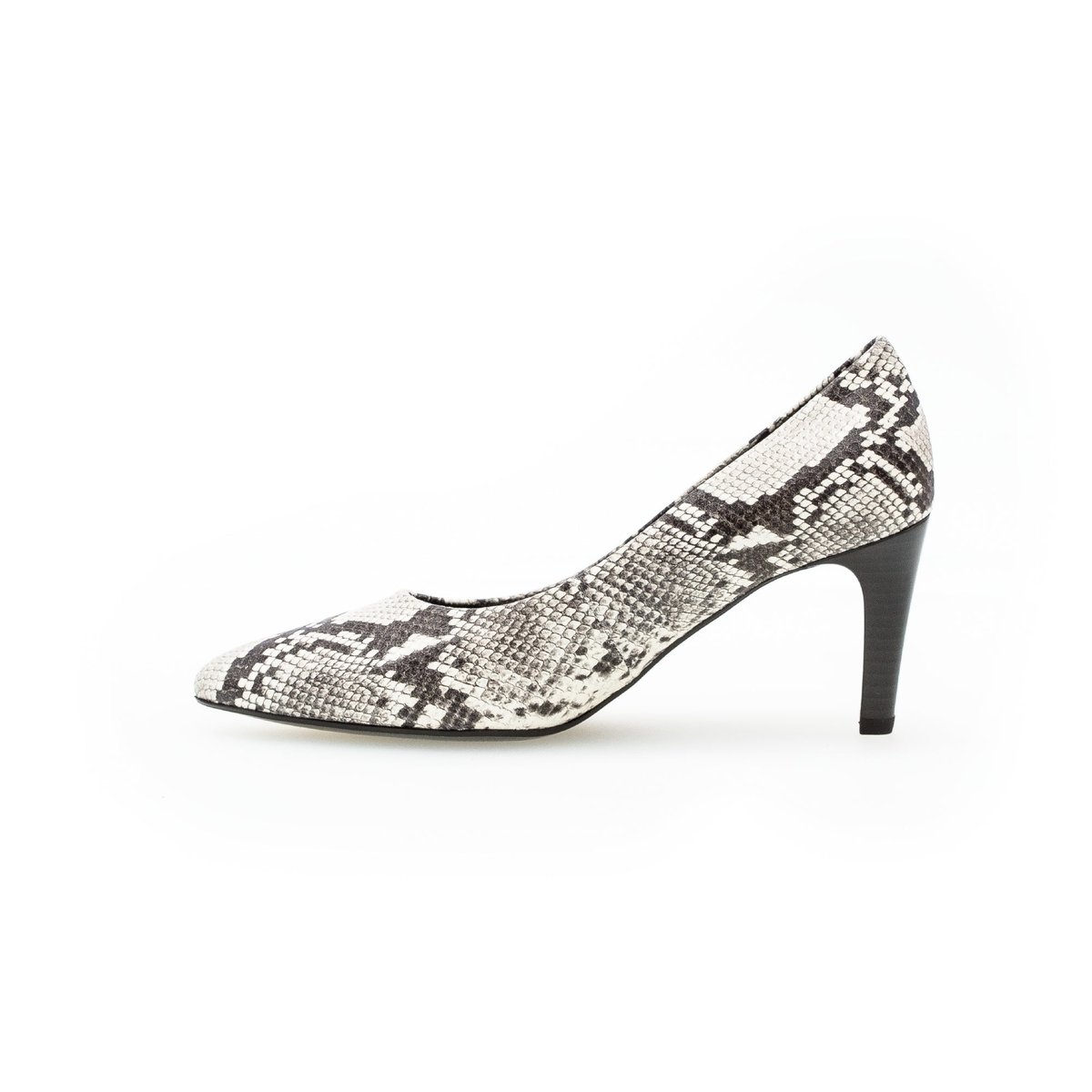 Escarpins en cuir gris, GABOR