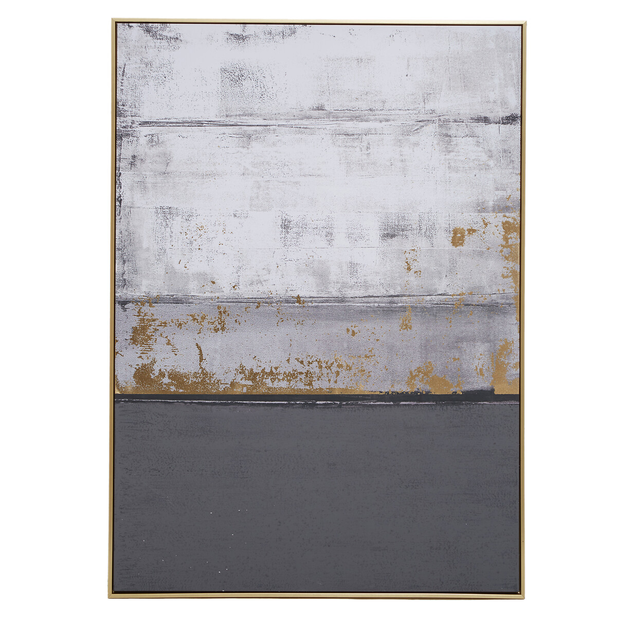 143 x 103cm Oil Paint Abstract Wall Art black, FIFTY FIVE SOUTH