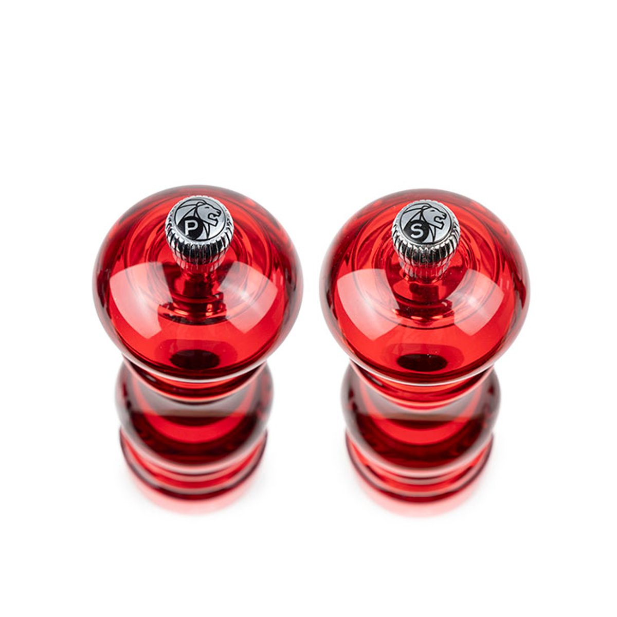 Duo moulins à poivre et à sel 18 cm rouge, PEUGEOT