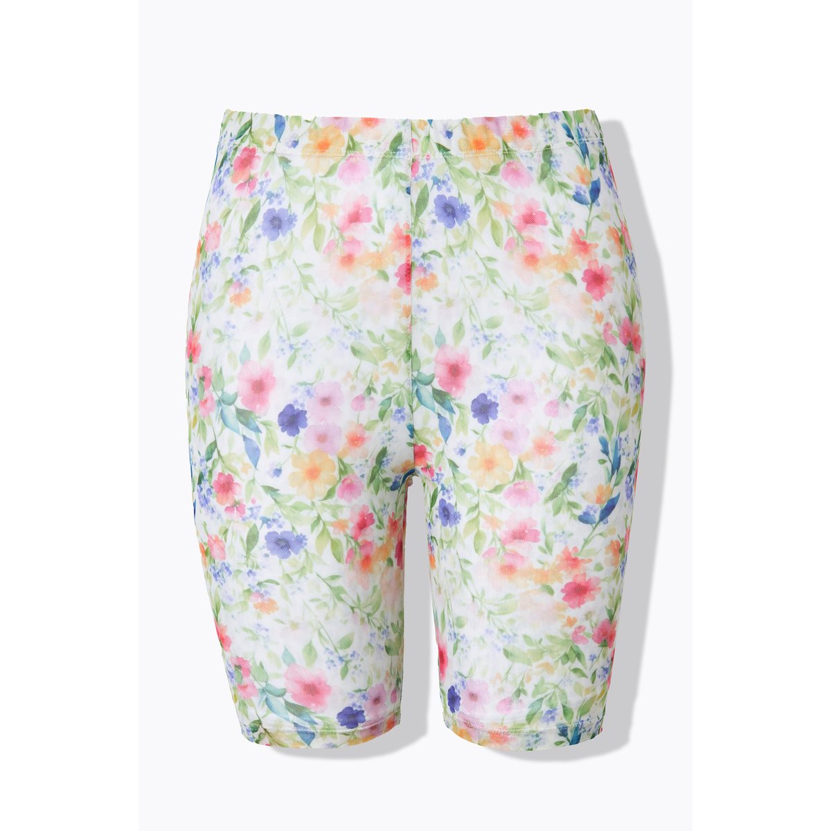 Panty en mesh. Imprimé à fleurs multicolore, ULLA POPKEN