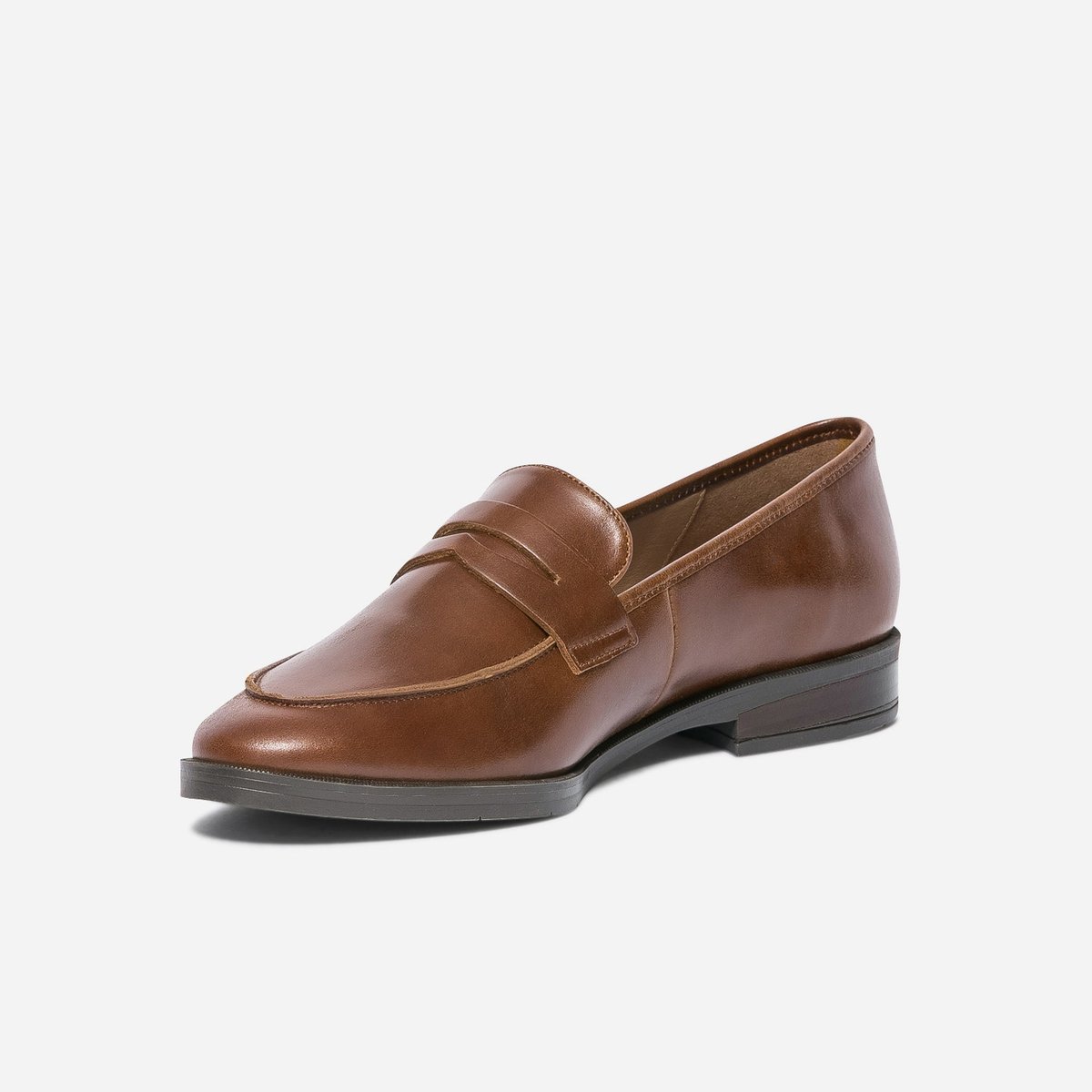Mocassin en cuir HABUGA cognac, ERAM