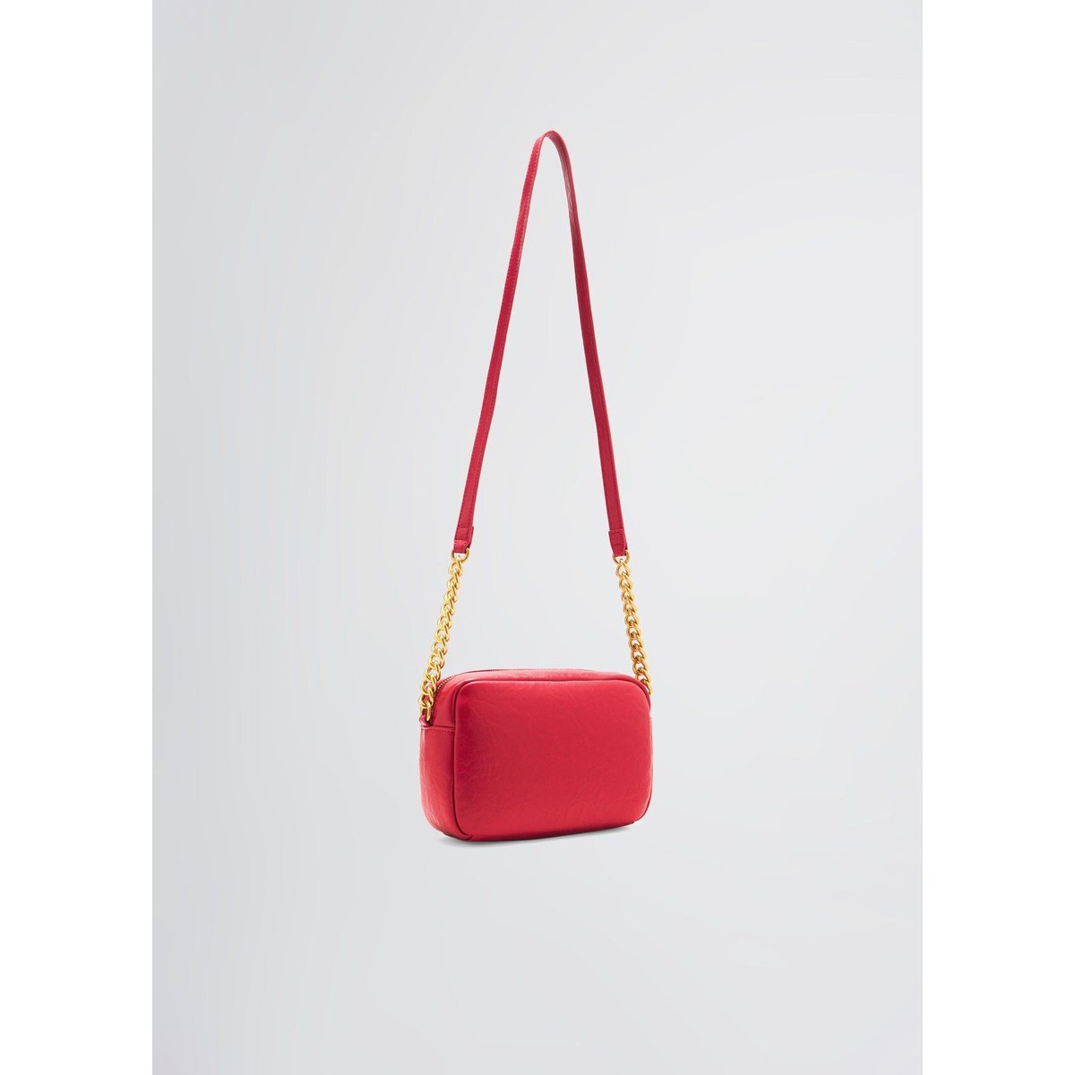 Sac à bandoulière format moyen LaPuffy rouge, LIU JO