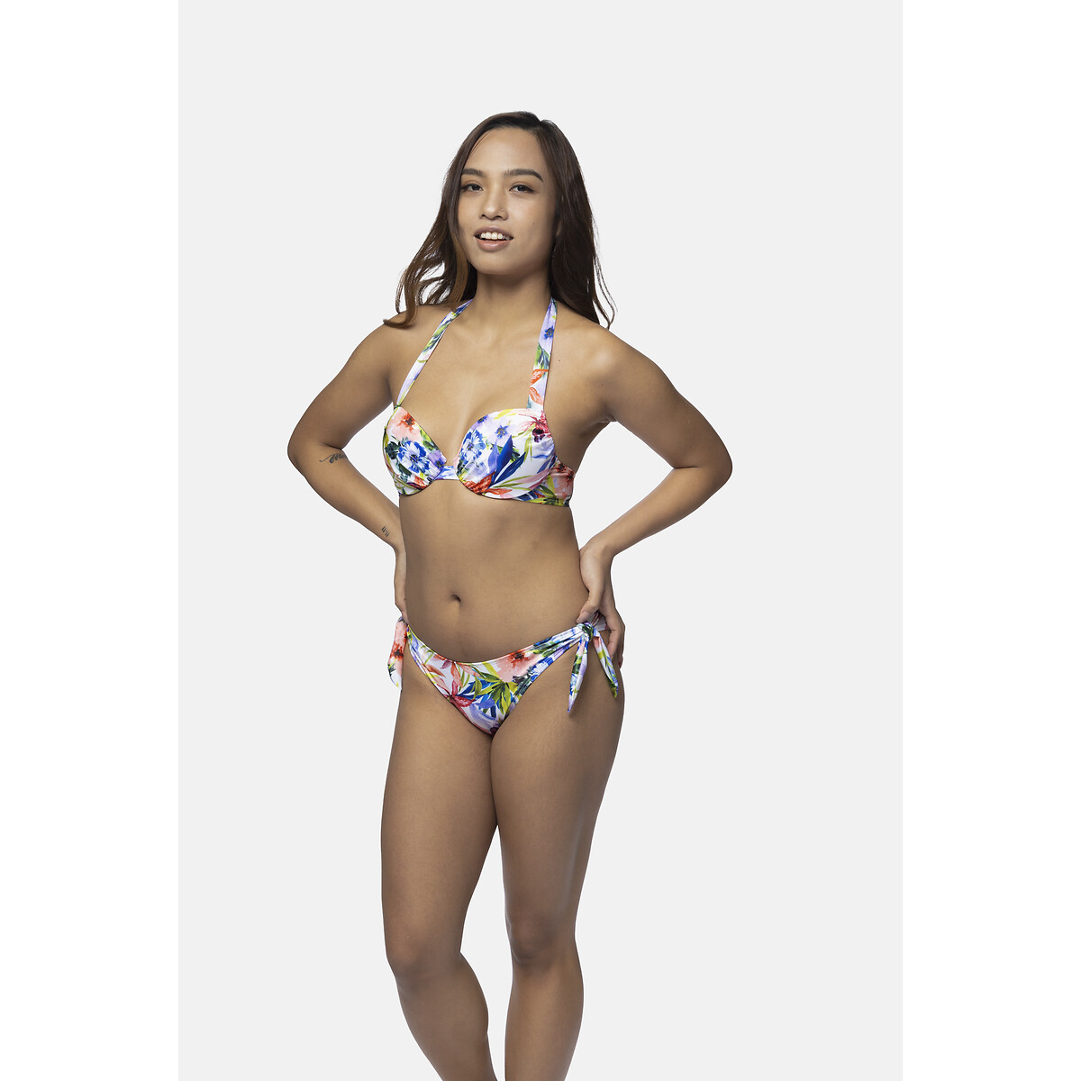 Slip de bain Balabio Island imprimé multicolore, DORINA
