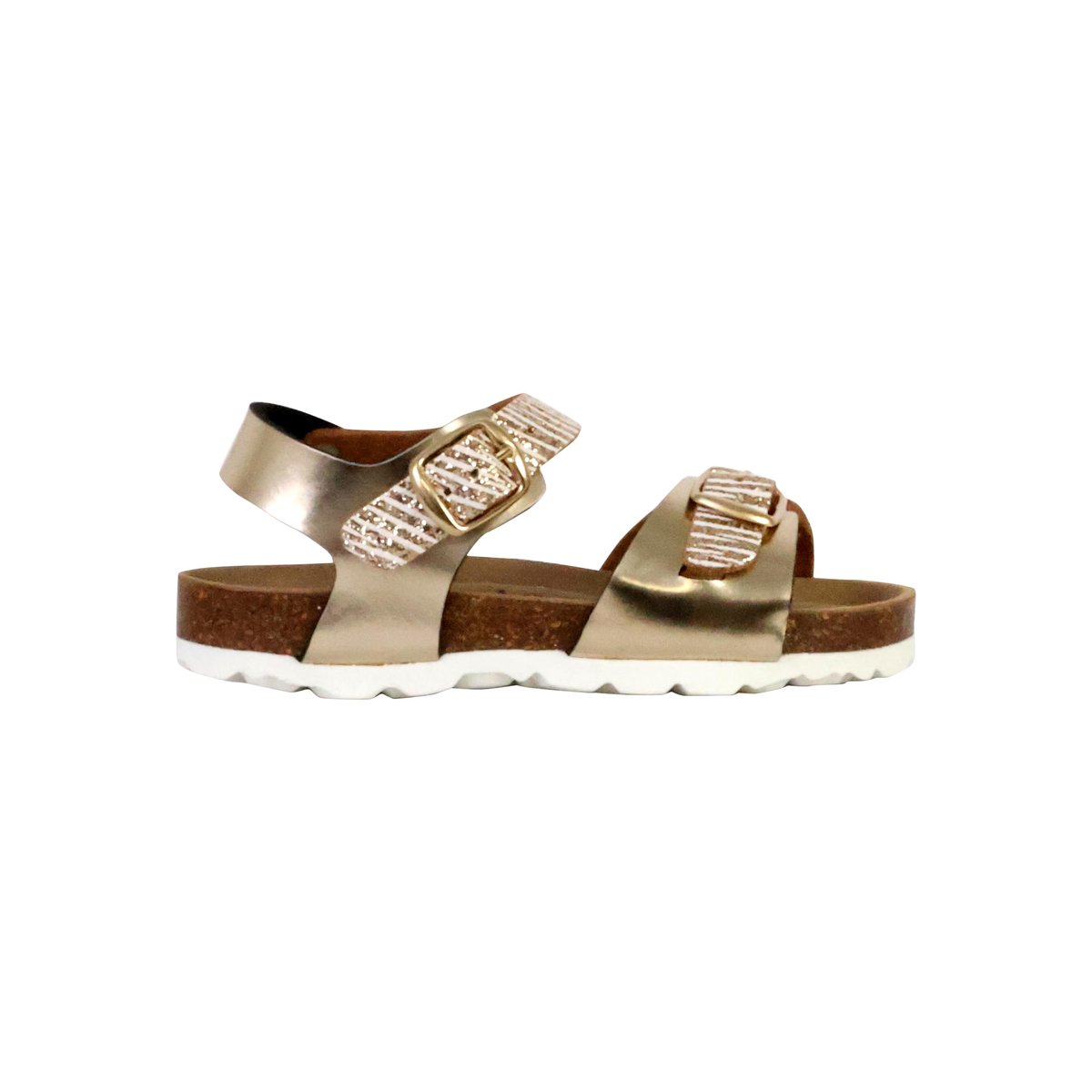 Mules Cuir nova or, THE DIVINE FACTORY