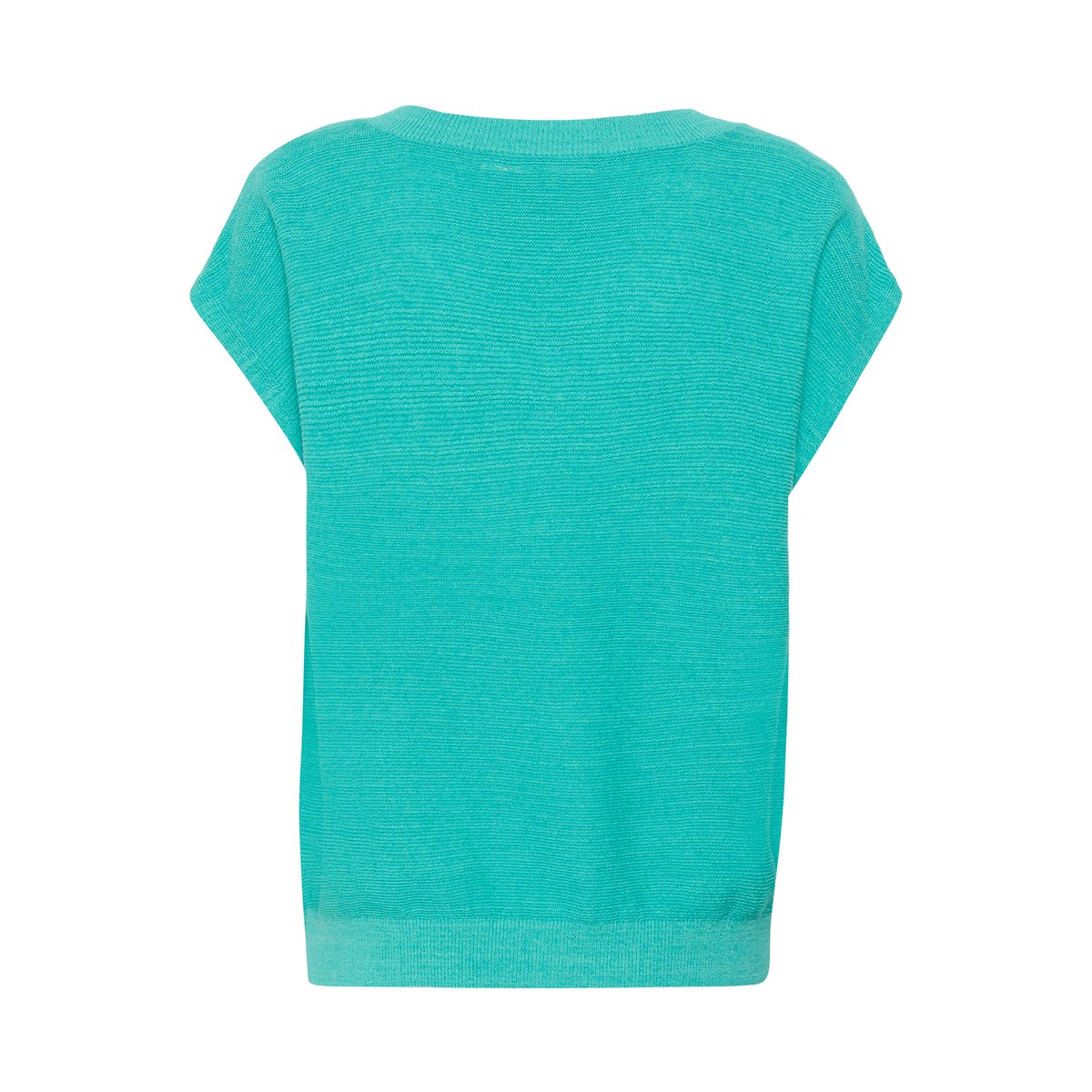 Pullover tricoté bleu ceramic, CREAM