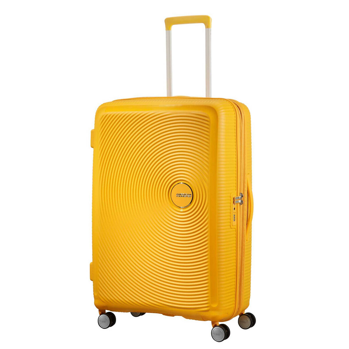 Mala de viagem grande, 4 rodas, 77 cm, expansível, da American Tourister amarelo, AMERICAN TOURISTER