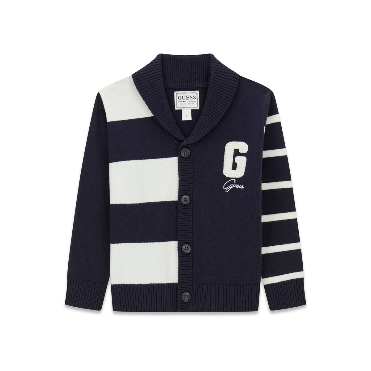 Cardigan Rayé blau multi, GUESS KIDS