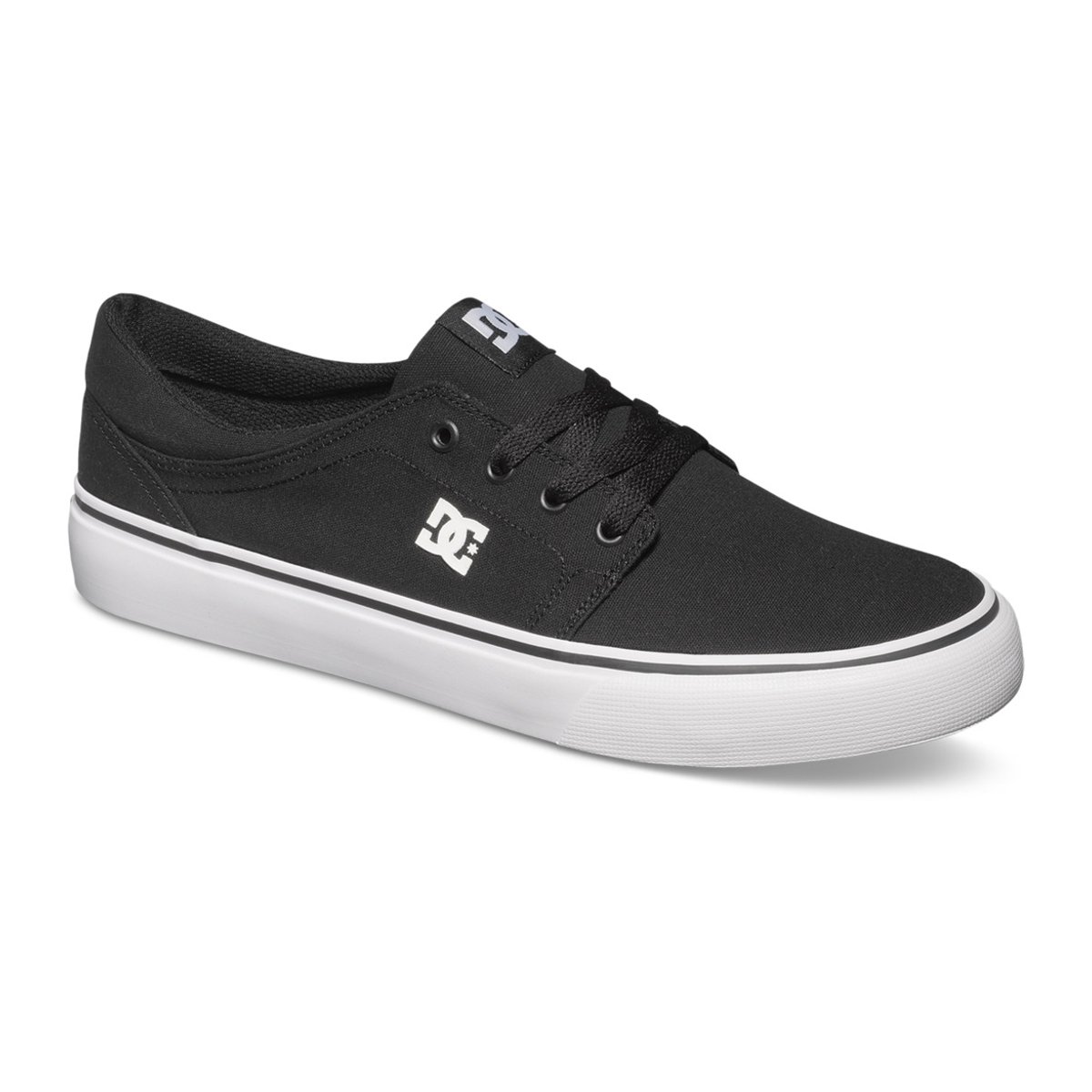 Baskets Trase noir black/white, DC SHOES