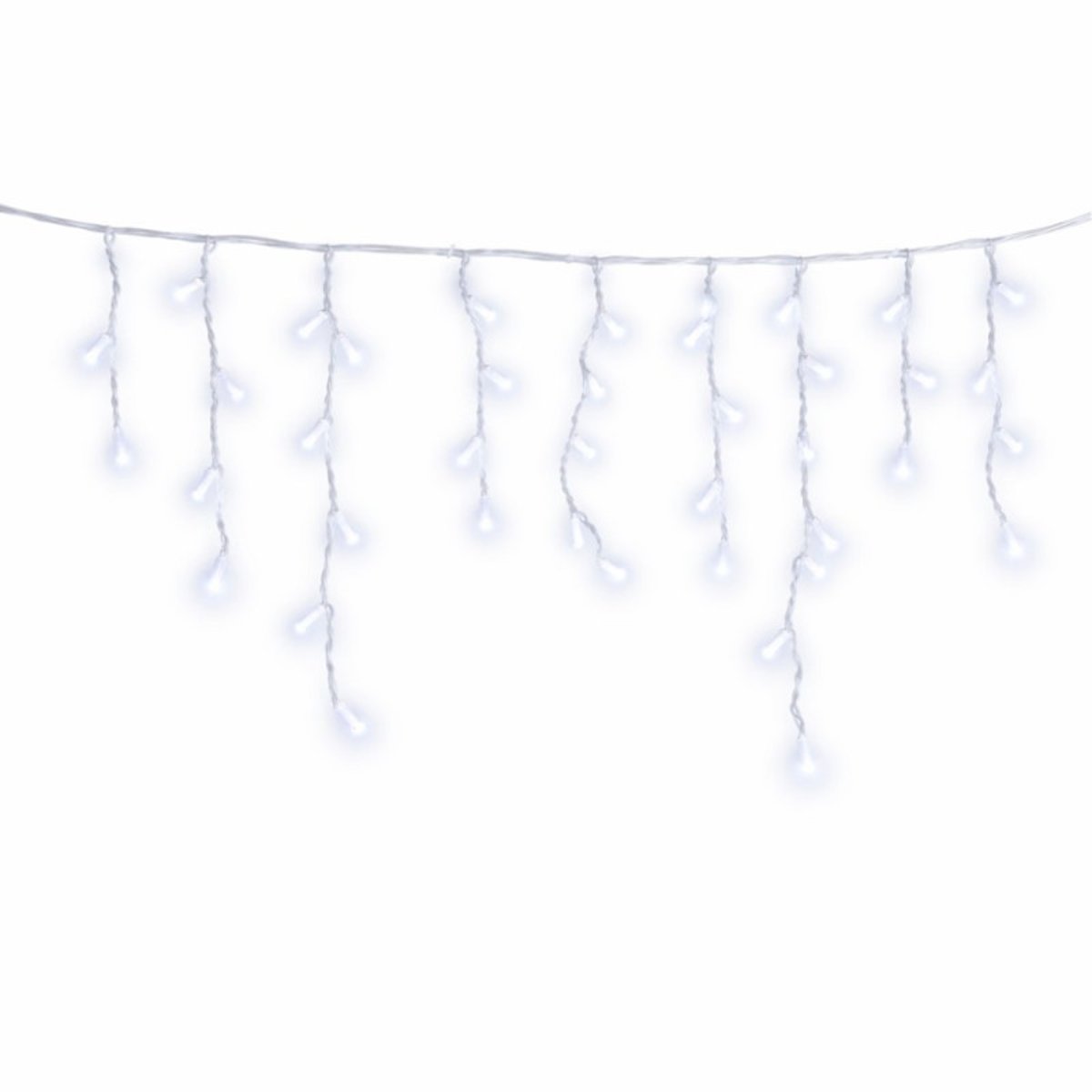 Guirlande Pro Stalactite 50m Blanc Froid Fixe 1800 Led 230v blanc, MILLUMINE