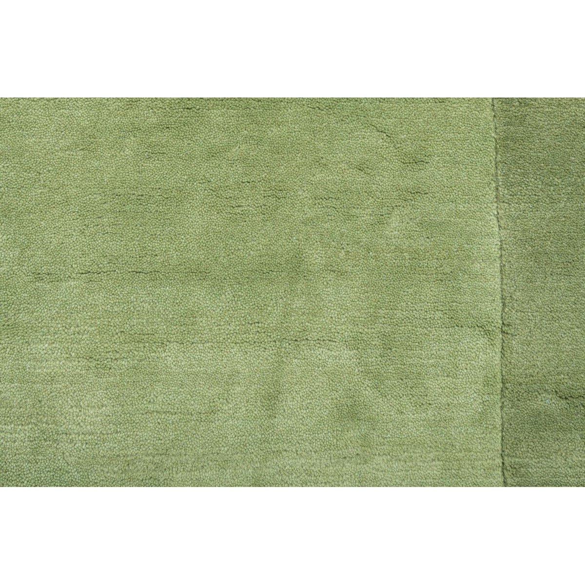 Tapis en laine vierge noué à la main bleu clair, THEKO