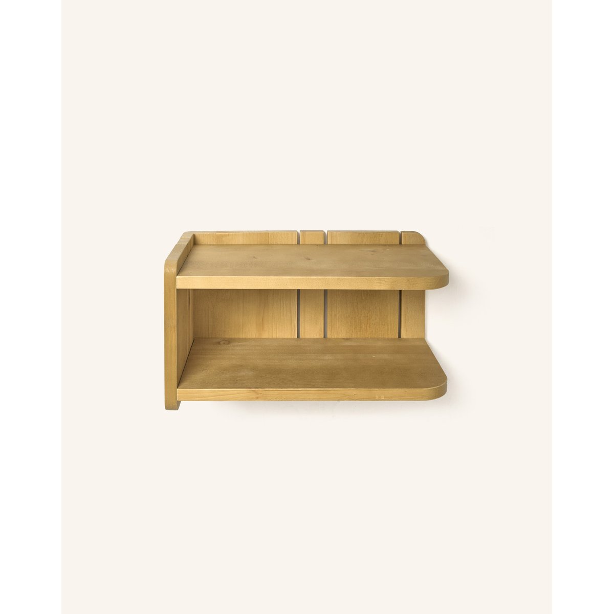 Table de chevet bois naturel - LUNE olivier, AUTRE TON