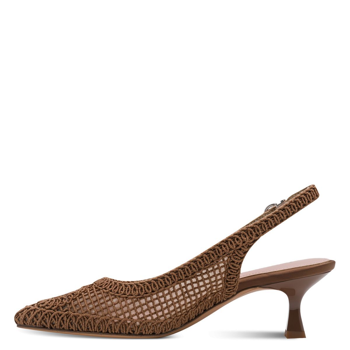 escarpin en boucle marron, TAMARIS